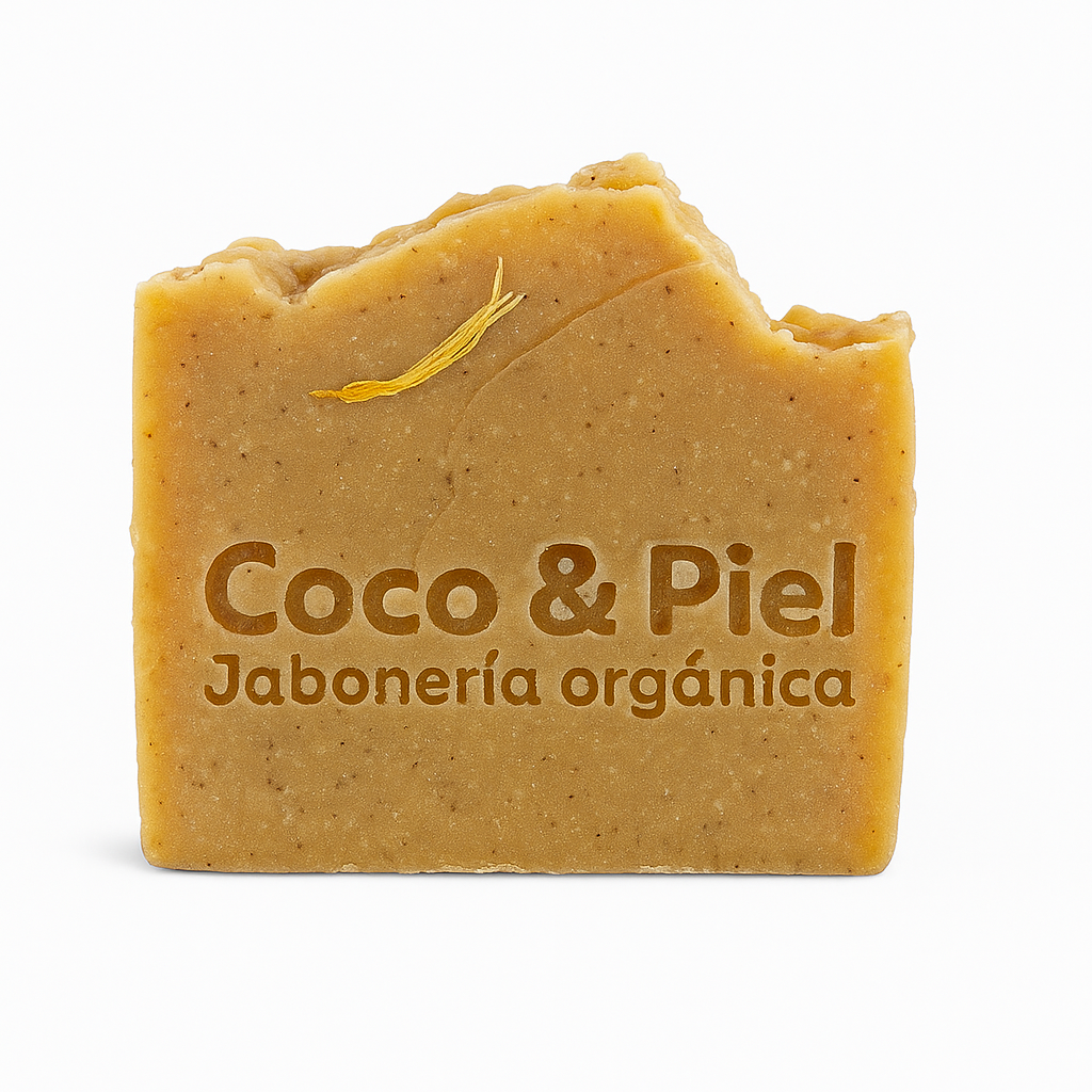 Jabón cúrcuma y manteca de karité