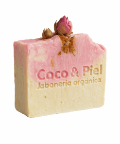 Jabón suave de rosas y avena
